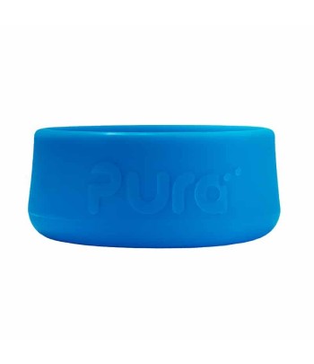 Pura® silikónové chrániče na fľašu 2ks - 150ml, 260ml, 325ml - aqua / sivá