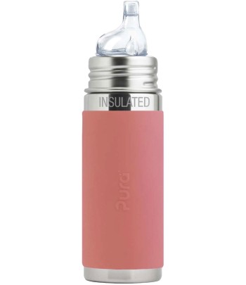 Pura® TERMO fľaša s náustkom 260ml - Rose