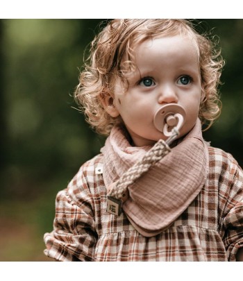 BIBS Bandana mušelínový slintáčik z BIO bavlny - Baby Blue