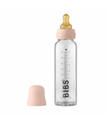 BIBS Baby Bottle sklenená fľaša 225ml - Dusky Lilac