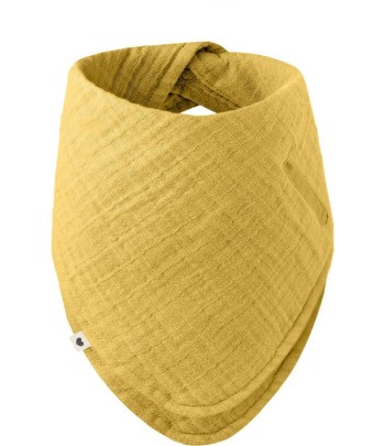 BIBS Bandana mušelínový slintáčik z BIO bavlny - Mustard