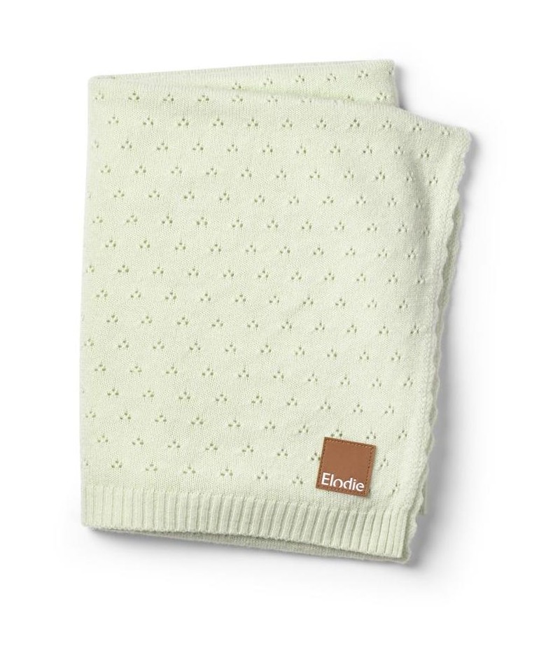 Pointelle Blanket Elodie Details - Gelato Green