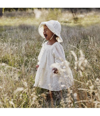 Sun Hat Elodie Details - Embroidery Anglaise, 2-3