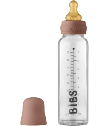 Dětská láhev BIBS skleněná láhev 225 ml - Woodchuck