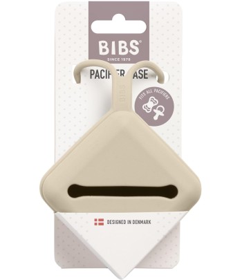 BIBS silikónové puzdro na cumlíky - Vanilla