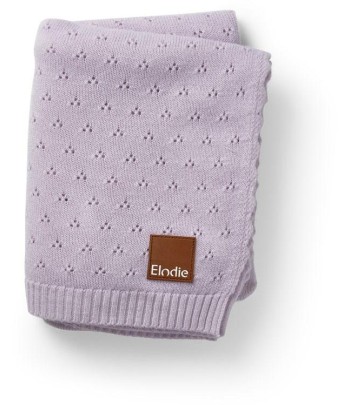 Pointelle Blanket Elodie Details - Lavender Love