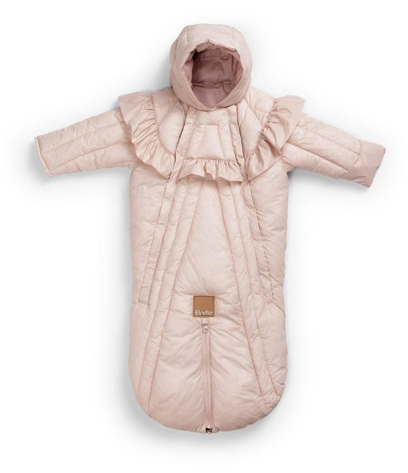 Baby overal Elodie Details - Powder Pink, 0 - 6 měs.